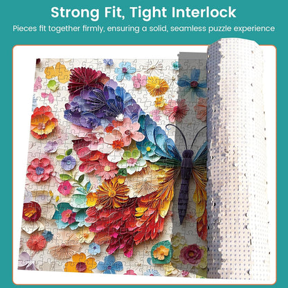 300 Piece Puzzles for Adults,Spring Jigsaw Puzzle for Kids Seniors,Puzzle with Letters on Back,Interlock Perfectly No Dust,Interlock Perfectly No Dust,Challenging Family Activity Game Gifts,20.5*15In