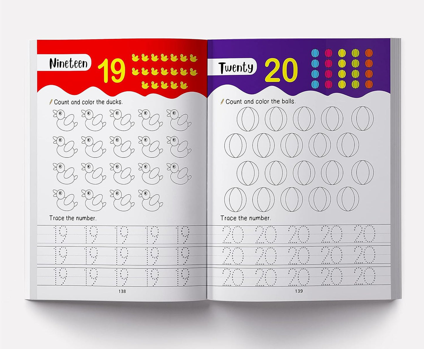 My Super Fun Preschool Activity Workbook for Children : Pattern Writing, Colors, Shapes, Numbers 1-1