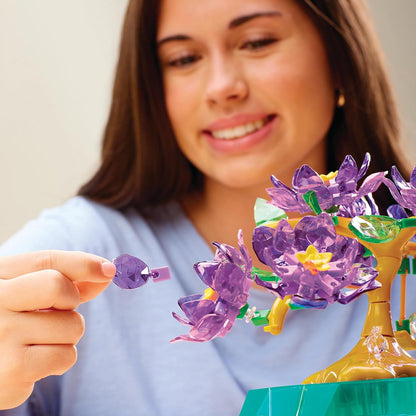 Cra-Z-Art Crystal Gem Creations Jewel Succulents Kit by RoseArt, 175+ Pieces, Great for Adults, Tweens and Children Ages 8+