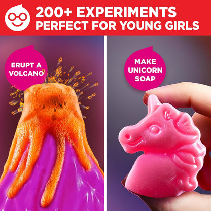 Doctor Jupiter Preschool Science Kit for Kids Ages 3-5 | Toddler Learning Activities, Birthday Gift Ideas for 3-4-5 Year Old Girls | Learning & Educational Toy STEM Kit with 100+ Experiments