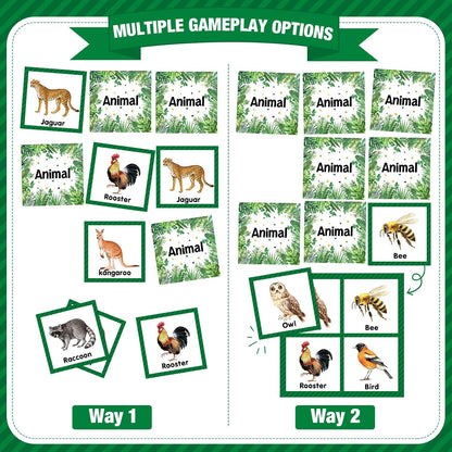 Fuutreo 82 Pcs Christian Memory Matching Games Religious Bible Matching Cards Memory Game Concentration Cards for Winter Holiday Educational Gifts Family Supplies