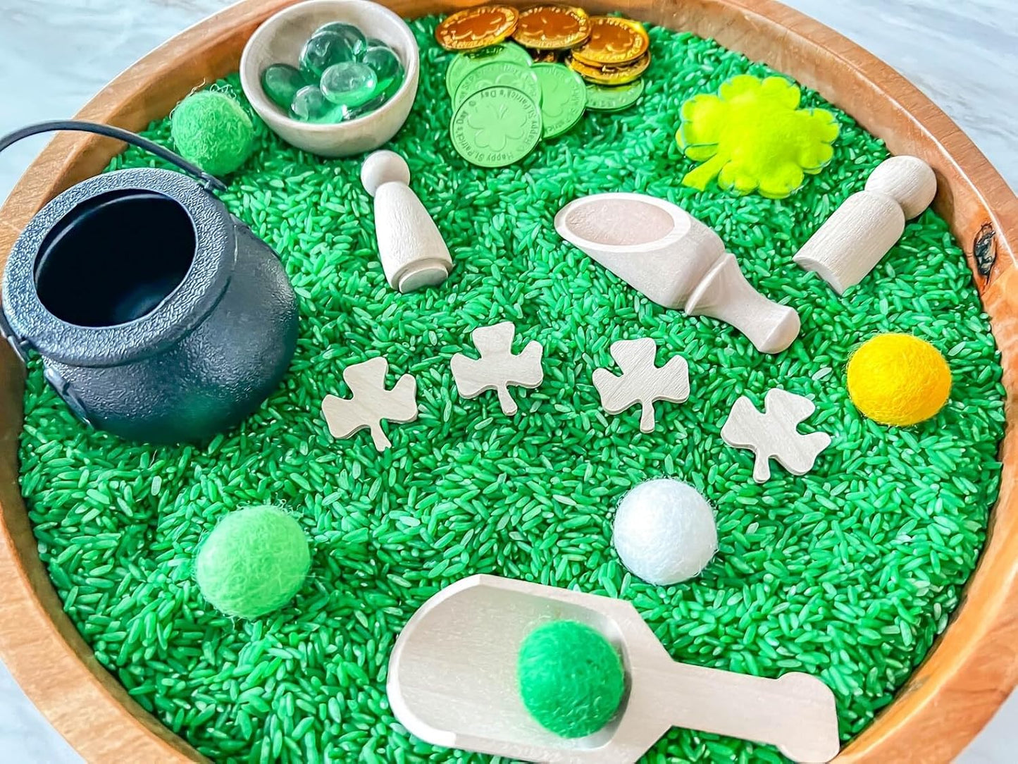 Kids Sensory Bins Montessori Sensory bin, Sensory Toys, Sensory Bins, Sensory Bin for Preschoolers (Pastel Bunny)