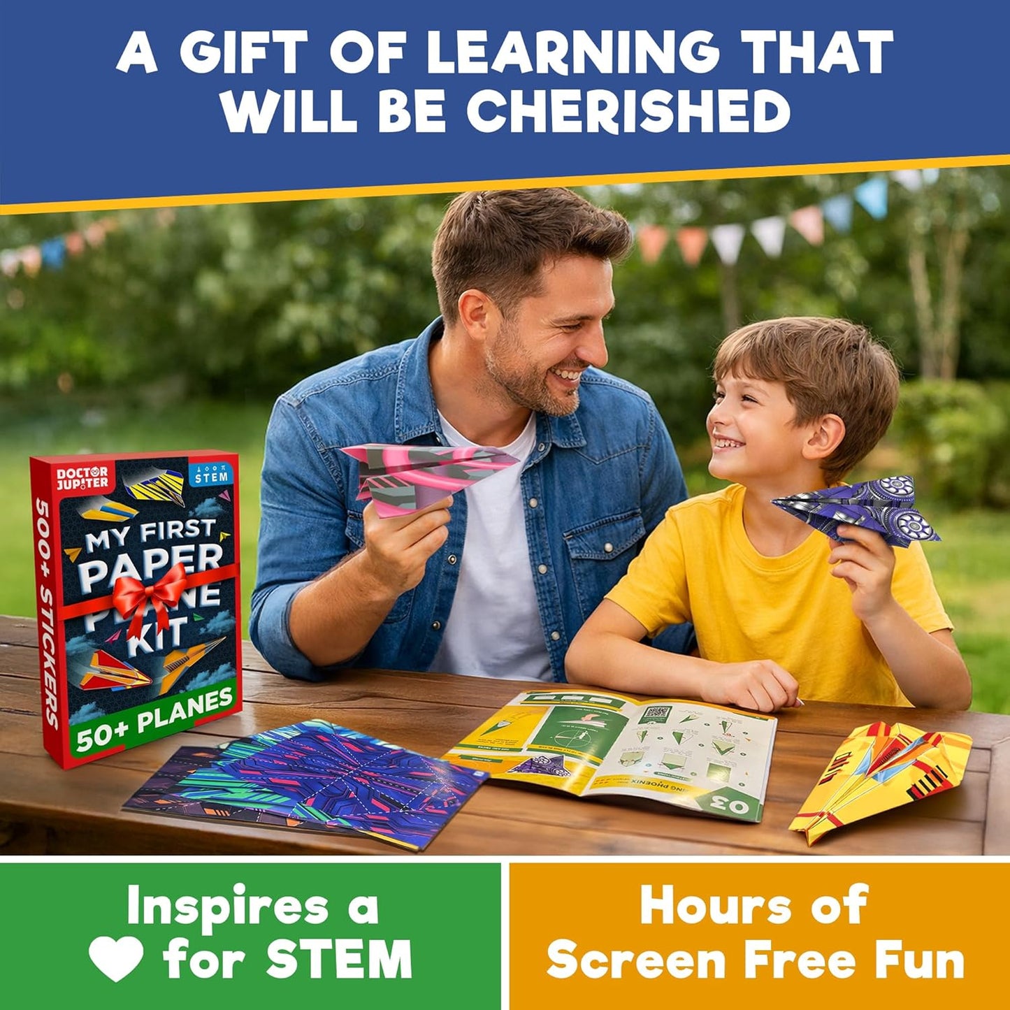 Doctor Jupiter My First Astronaut Kit, Solar System Project Kit for Kids, STEM Space Toys for 5-6-7-8-9-10 Year Old Boys & Girls | 4 in 1 Learning & Educational Toy