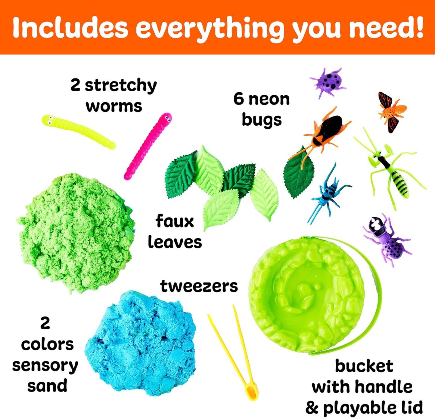 Creativity for Kids Sensory Adventure Axolotls Kit | Dig, Squish & Explore | Screen-Free Outdoor Activity for Kids & Summer Activities for Kids (Ages 4+)