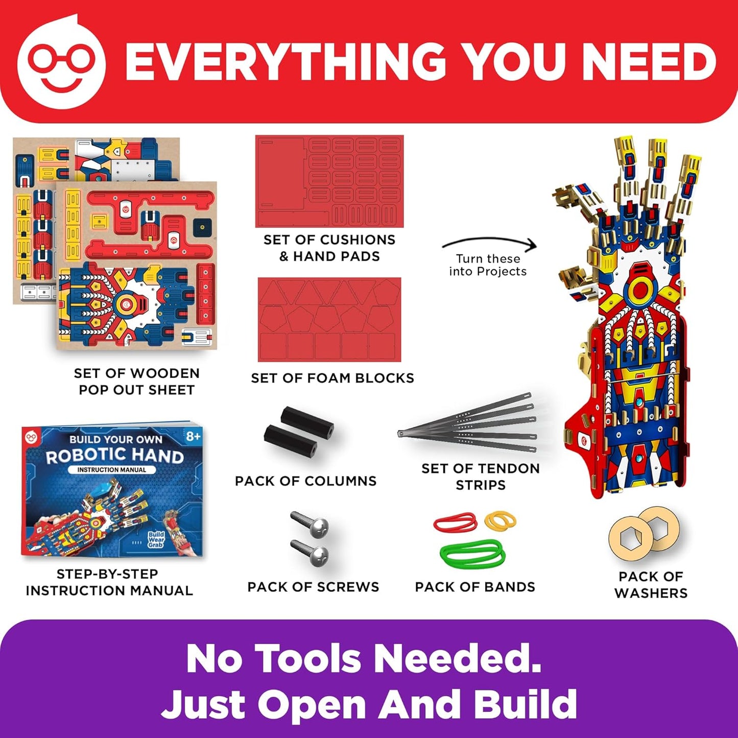 Doctor Jupiter My First Amazing Science Kit for Kids Ages 4-5-6-7-8 | STEM Toy with 100+ Experiments | Learning & Educational Projects