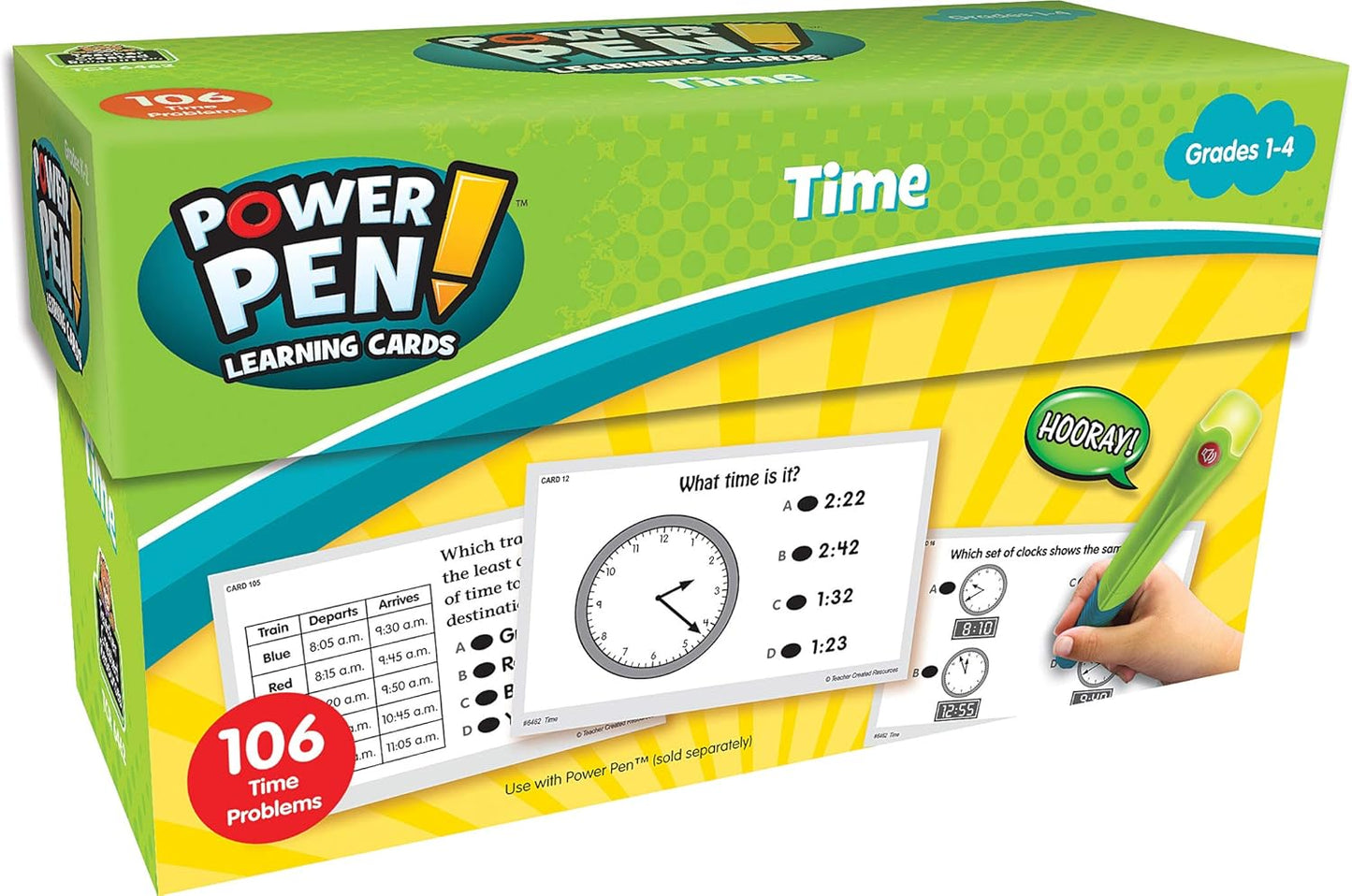 Teacher Created Resources Power Pen Learning Cards: Multiplication (6459)
