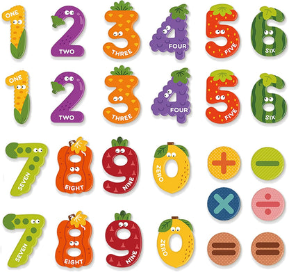 Mideer Large Magnetic Letters for Toddlers 1-3, 26 PCS Cute Animal Alphabet Magnets Fridge Toy Set - Colorful Uppercase ABC Learning Magnets, Educational Preschool Spelling Toys for Kids 3-5 Years