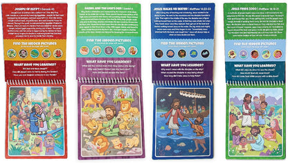 Water Reveal Coloring Scripture Book for Kids Ages 3+. New Testament Bible Stories: Preschool, Elementary, Primary, Christian, Religion