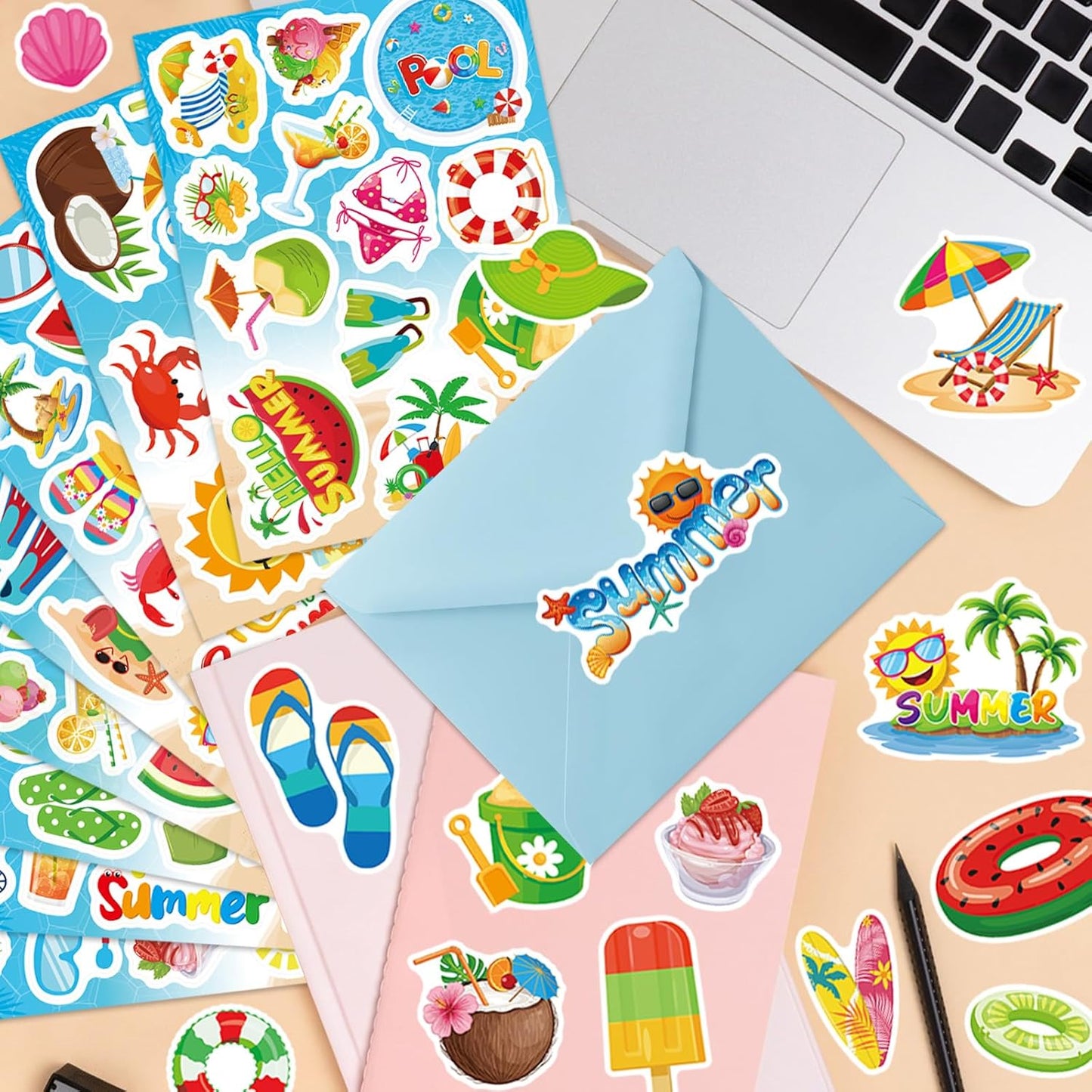 312 Pcs Science Stickers, Chemistry Biology Physics Laboratory Sticker Science Themed Stickers for Craft Supplies Classroom Rewards Party Decorations