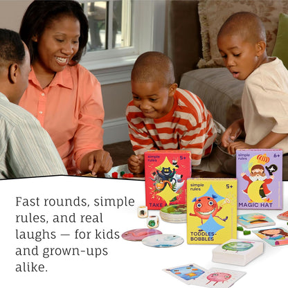 Math Card Games Bundle for Kids 6+ & 8+ | 3 Games Included | Fun & Education | Help to Build Math, Focus and Logic | Recommended by Teachers | 2-6 Players | 10 min Playtime (Math Card Bundle)