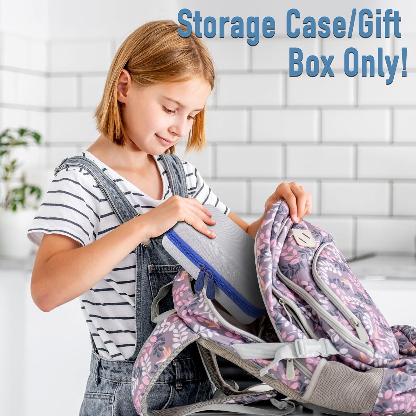 Aenllosi Case Compatible with GiiKER Super Blocks Pattern Matching Puzzle Games, Mesh Pocket for Colored Pieces & Batteries (Case Only)