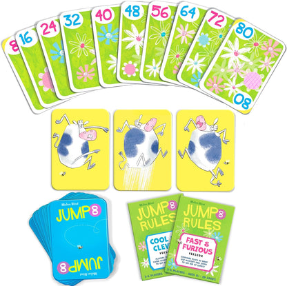 Melon Rind Jump 1, Math Game for Kids Learning Adding and Subtracting by 1, Lively, Card Game, Quick Activity for Boosting Math Confidence, Easy Screenless Fun, Perfect for Kindergarteners, Ages 5+