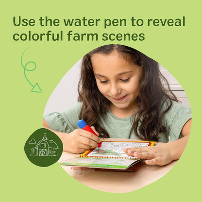 Melissa & Doug On The Go Water Wow! Mess Free Coloring Book, Reusable Water-Reveal Activity Pad, Dinosaurs, Travel Toys, Party Favors, for Toddlers & Kids Ages 3+