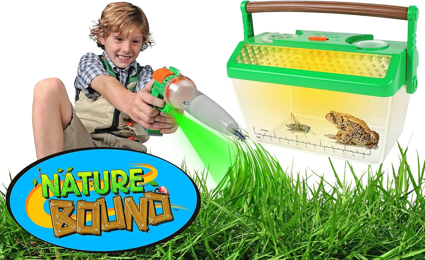 Nature Bound Bug Catcher Critter Barn Habitat | Bug Catcher Kit for Kids | Outdoor Nature Exploration Toys | Indoor/Outdoor Insect Collecting with Light Kit | STEM Toy for Boys & Girls Ages 3+