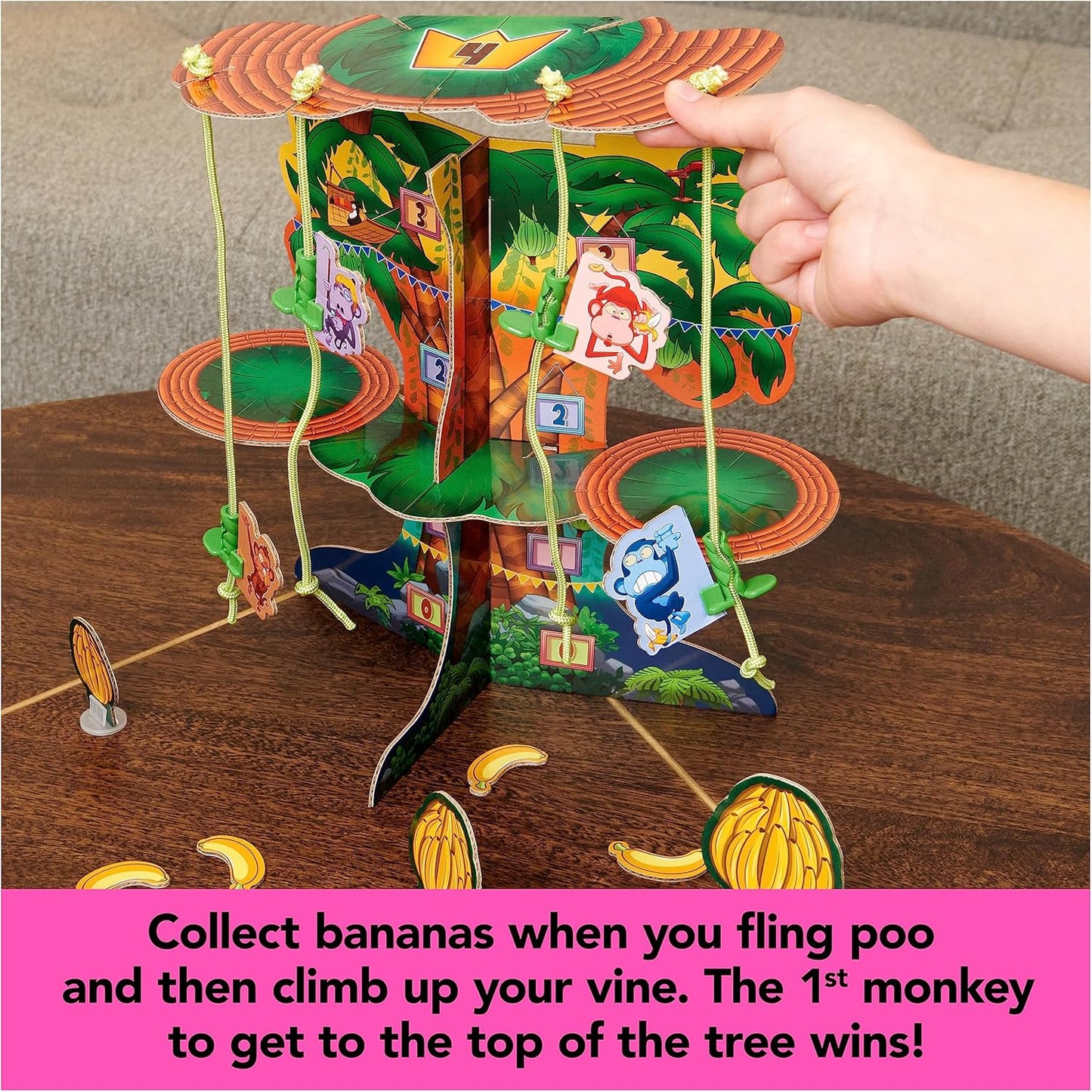 Sink N’ Sand, Quicksand Kids Board Game with Kinetic Sand for Sensory Fun and Learning – Easy Toy Gift Idea, for Preschoolers and Kids Ages 4 and up