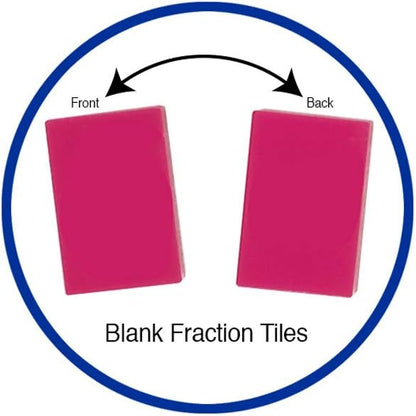 Fraction Tiles with Tray: Blank Set of 51