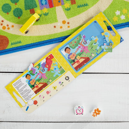 Melissa & Doug Blue's Clues & You! Take-Along Magnetic Jigsaw Puzzles (2 15-Piece Puzzles)