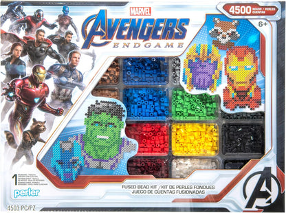 Perler Beads Justice League Superhero Crafts for Kids, 4504 pcs
