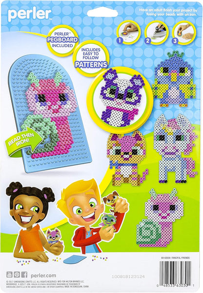 Perler Beads 'Geometric Shapes' Fuse Bead Activity Kit for Kids Crafts, 2004 pcs