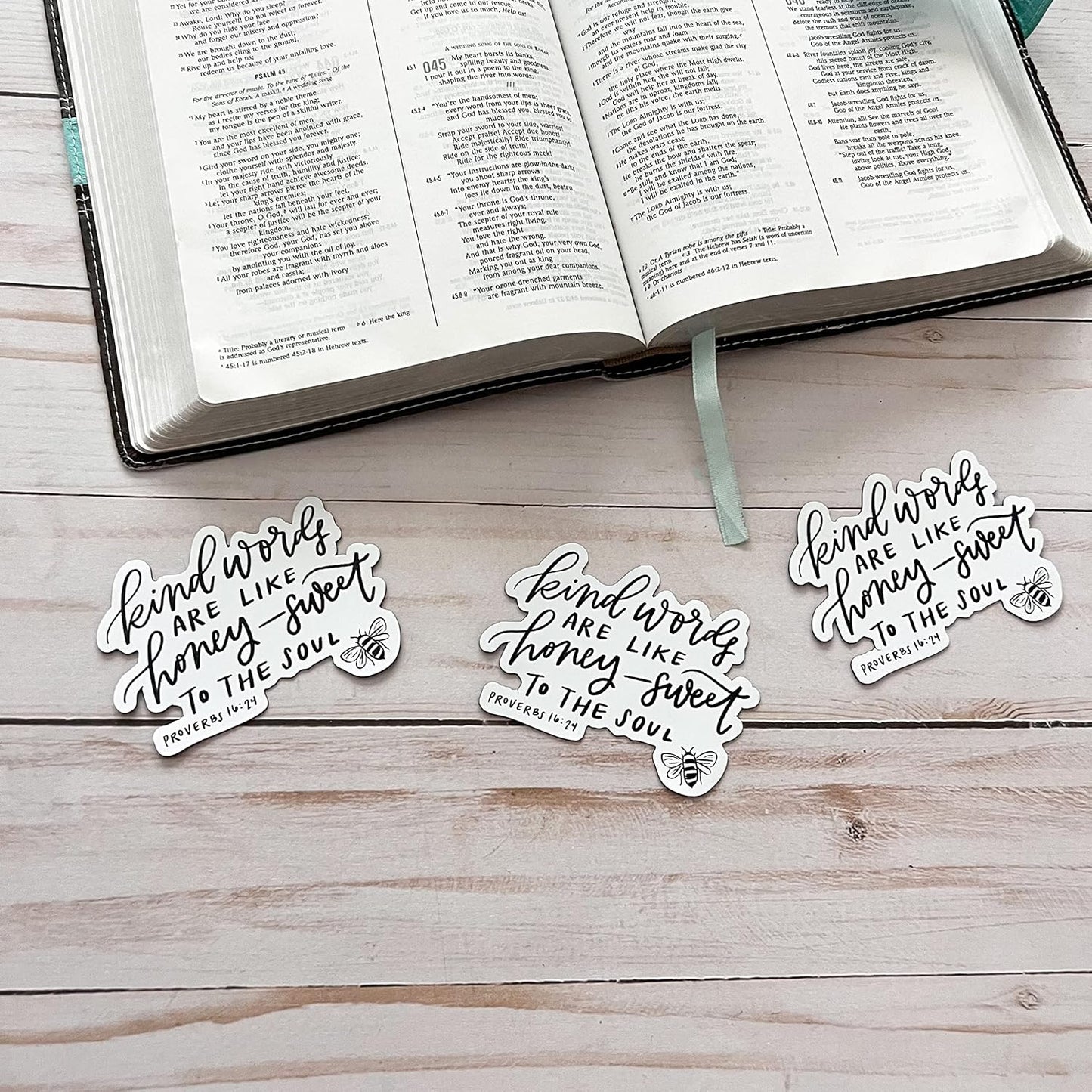 Swaygirls Christian magnet | Religious magnets | Faith fridge magnets | Bible verse quote magnets | Be kind magnet | Kind words are like honey