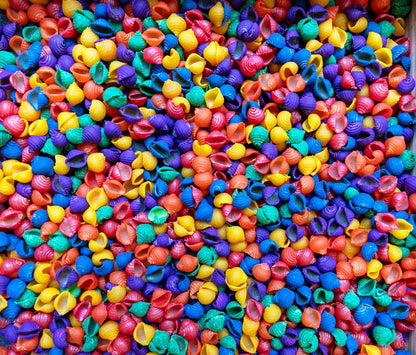 Rainbow Sensory Bin Filler, Rainbow Sensory Filler For Sensory Table, Rainbow Pasta, Sensory Play Kit For Kids, Arts and Crafts For Kids, Sensory Toys (Large Rainbow Pasta (Rigatoni), 4 CUPS)