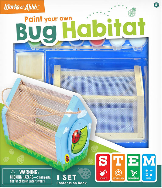 Works of Ahhh... Craft Set - Solar System Mobile Classic Wood Paint Kit