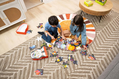 Crocodile Creek 36-Piece Jigsaw Floor Puzzle - Shark Reef - for Kids Ages 3-5 - Heavy-Duty Shaped Box for Storage - 24" W x 18" H Finished