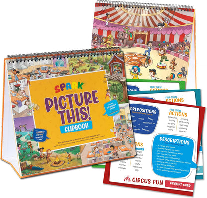Picture Book and Emotion Cards, Picture Story Cards, Social Emotional Learning Activities, Autism Homeschooling, Educational Busy Book, Speech Therapy Materials (WH Question Flipbook)