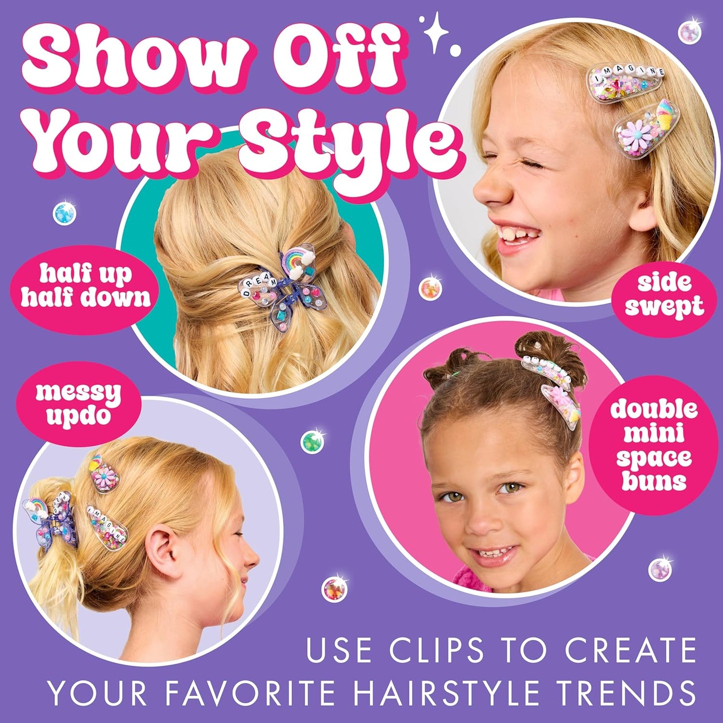 Creativity for Kids Chic Boutique: DIY Headbands Craft Kit - Create 5 Unique Designs for Girls | Spring Crafts (Ages 6+)