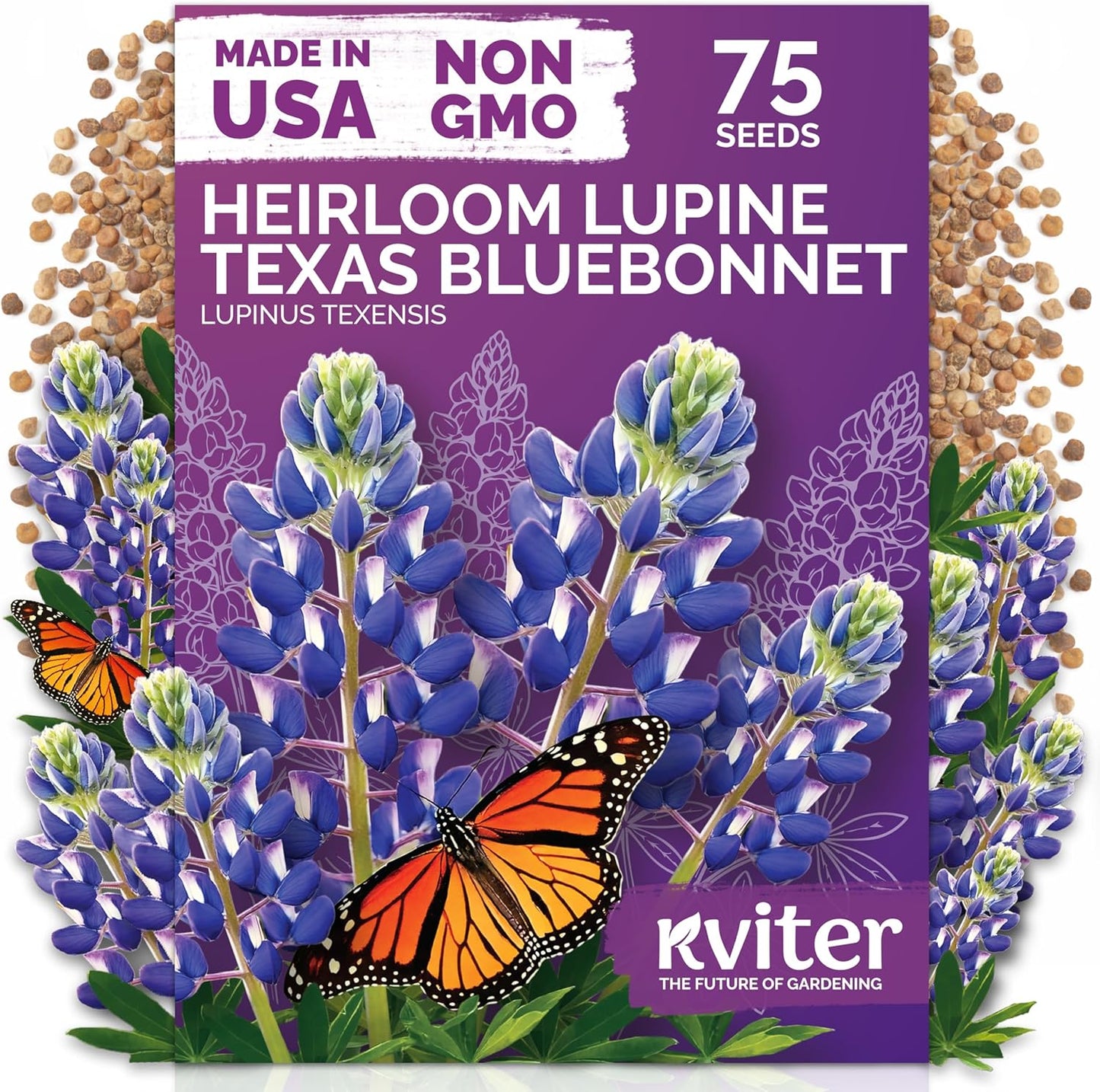 KVITER 5,500 Fairy Bouquet Mix Snapdragon Seeds for Planting (Linaria Maroccana) – Known as Toadflax, Heirloom & Organic – Flower Seeds to Plant Outside & Inside – Garden, Containers, Borders, Beds