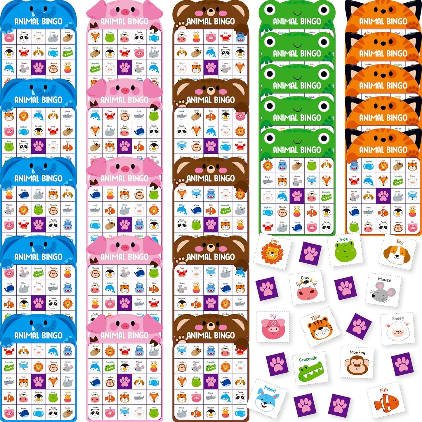 Sight Word Bingo Game, 144 Sight Words Learn to Read Level 1 & Level 2 Bingo Board Game Dolch's & Fry's Words Lists for Kindergarten and Preschool, Grade 1st, 2nd, Kids 4-8 (Up to 25 Players)