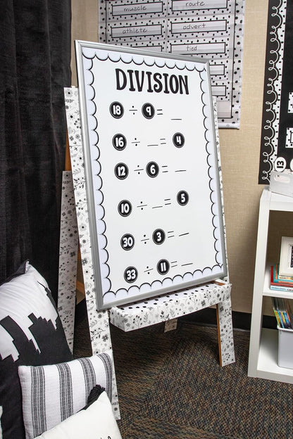 Teacher Created Resources Black and White Numbers Magnetic Accents (TCR77589)