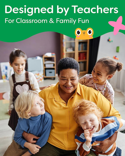 THE BAMBINO TREE Sight Word Bingo Game Level 1 and 2 - Educational Games for Kids - Learn to Read Vocabulary for Kindergarten 1st Grade - Dolch's Fry's Words Lists