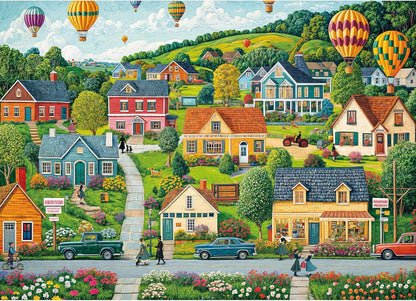 Puzzles for Adults 1000 Pieces,Seaview Campground Jigsaw Puzzle with 1:1 HD Poster, Perfect Interlocking No Dust, Stress Relief Ideal Gift for Family Games