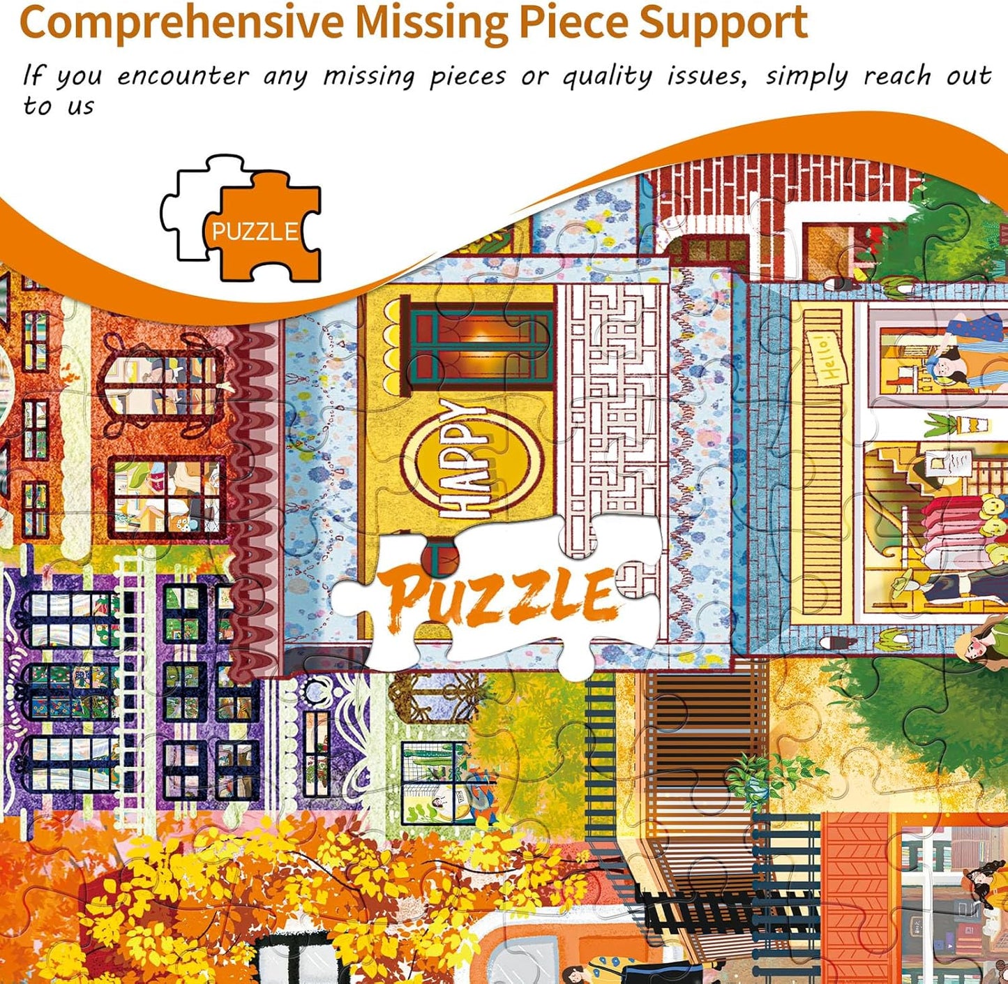 Puzzles for Adults 1000 Pieces,Seaview Campground Jigsaw Puzzle with 1:1 HD Poster, Perfect Interlocking No Dust, Stress Relief Ideal Gift for Family Games