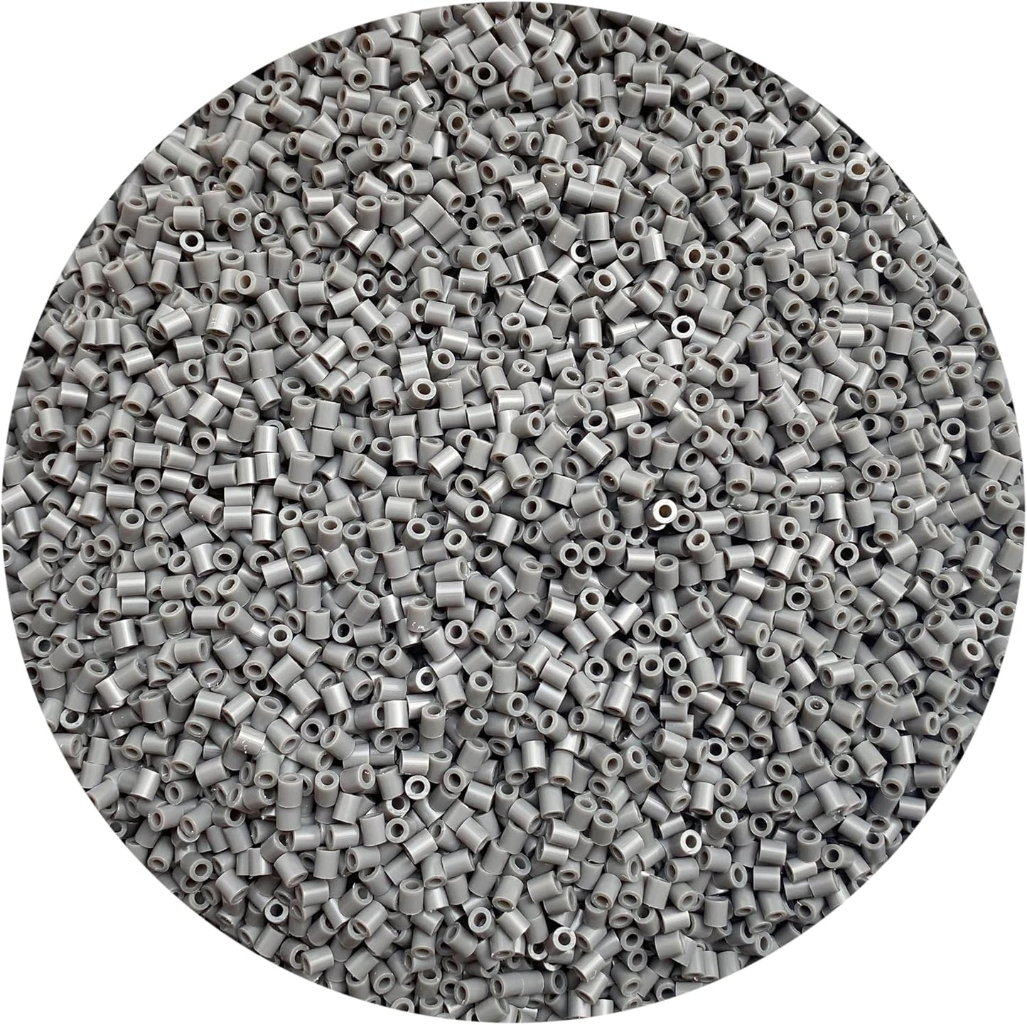 OEEKOI 5500Pcs Fuse Beads - 5mm Bulk Melting Beads for Crafts, Ideal for Christmas Birthday Gifts,Clear