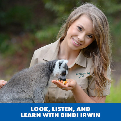 Educational Insights GeoSafari Talking Globe - Interactive Globe for Kids Ages 4-8, Learning Geography for Kids, Electronic Learning & Education Toys, Interactive World Map Featuring Bindi Irwin