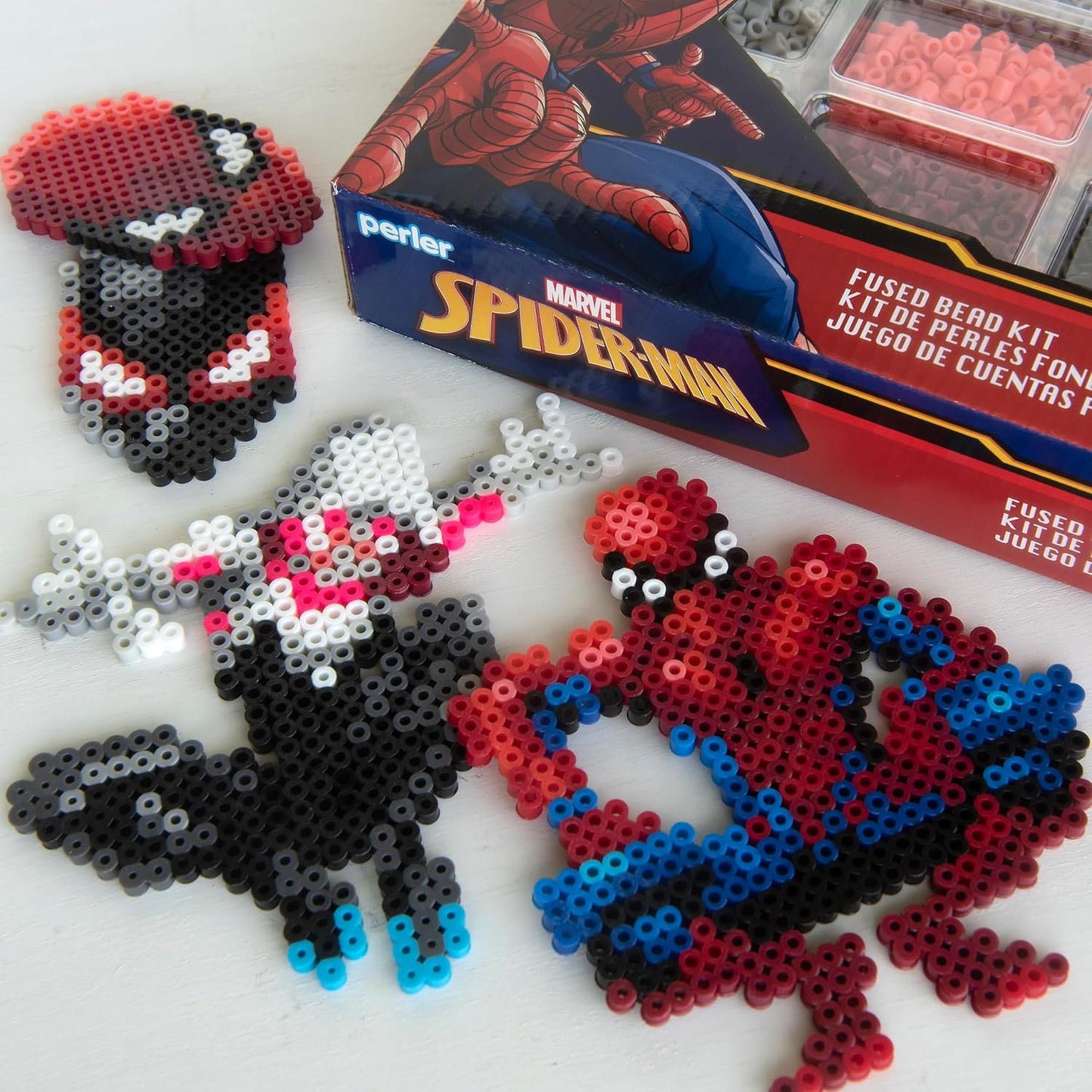 Perler Beads Justice League Superhero Crafts for Kids, 4504 pcs
