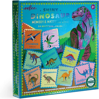 eeBoo: Memory and Matching Game - Life on Earth- 24 Pairs, Develops Recognition, Concentration, Memory & Vocabulary Skills, Age 3+