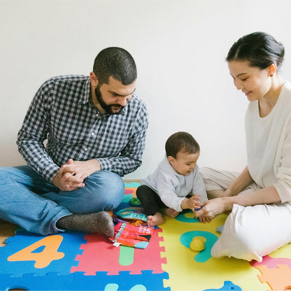 BalanceFrom Kid's Puzzle Exercise Play Mat with EVA Foam Interlocking Tiles