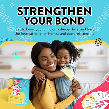 101 Conversation Cards for Kids - Family Question Games for Kids and Adults, Christmas Dinners, Game Nights, Holiday Gatherings & Gifts - Prompts for Confidence, Social Skills & Meaningful Connection