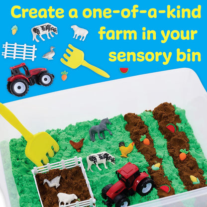 Creativity for Kids Sensory Bin: Dinosaur Dig - Toddler Sensory Toys, Sensory Bin Filler and Toddler Activities for Boys and Girls, Dinosaur Toys for Kids Ages 3-5+