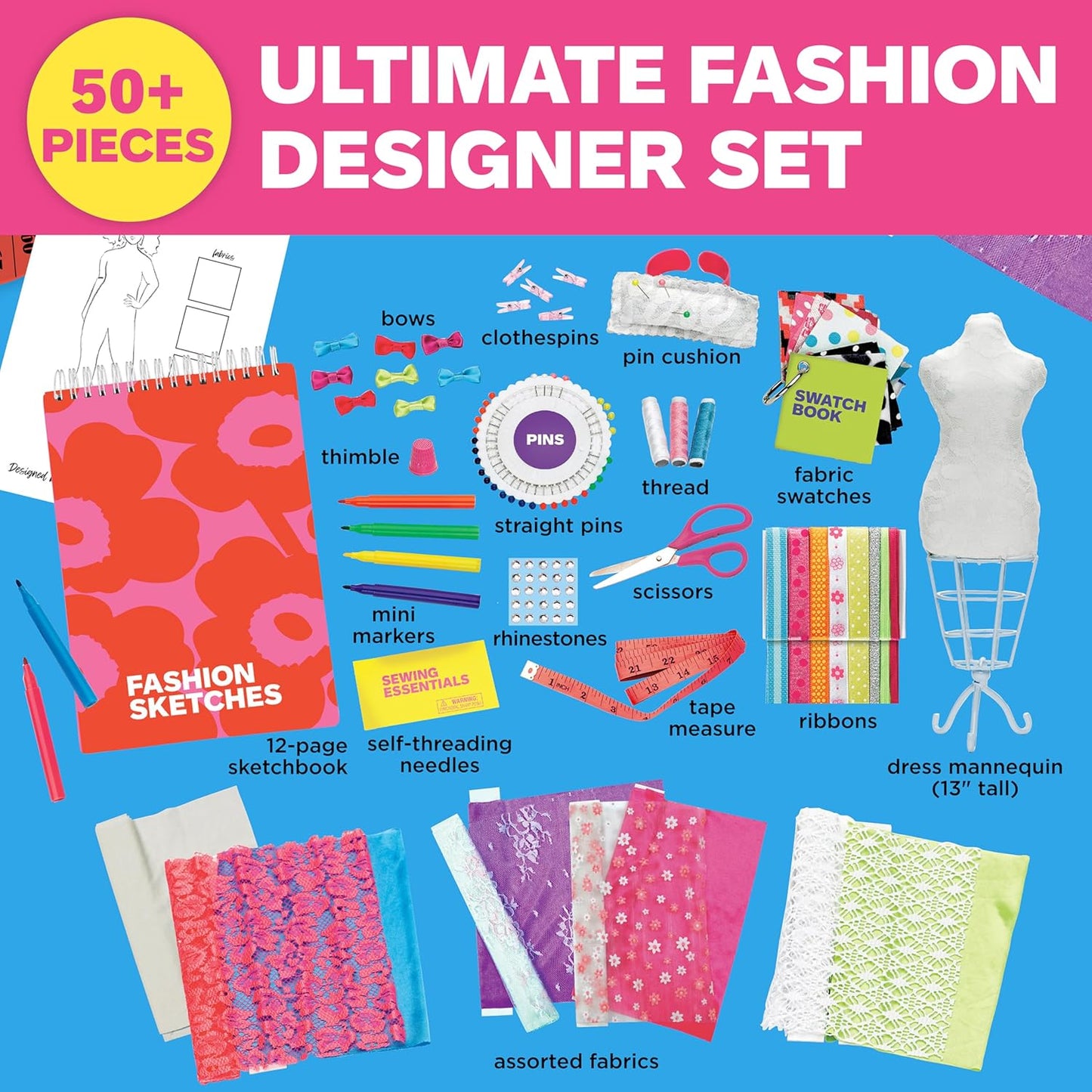 Creativity for Kids Designed by You Fairy Fashions - Create Your Own Doll Clothes (Ages 8+)