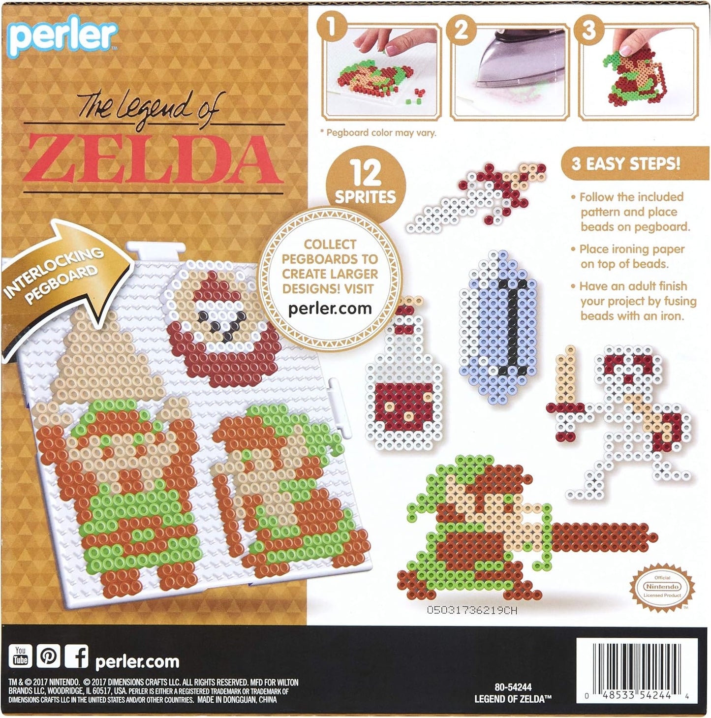 Perler SMB Large Pattern Bag