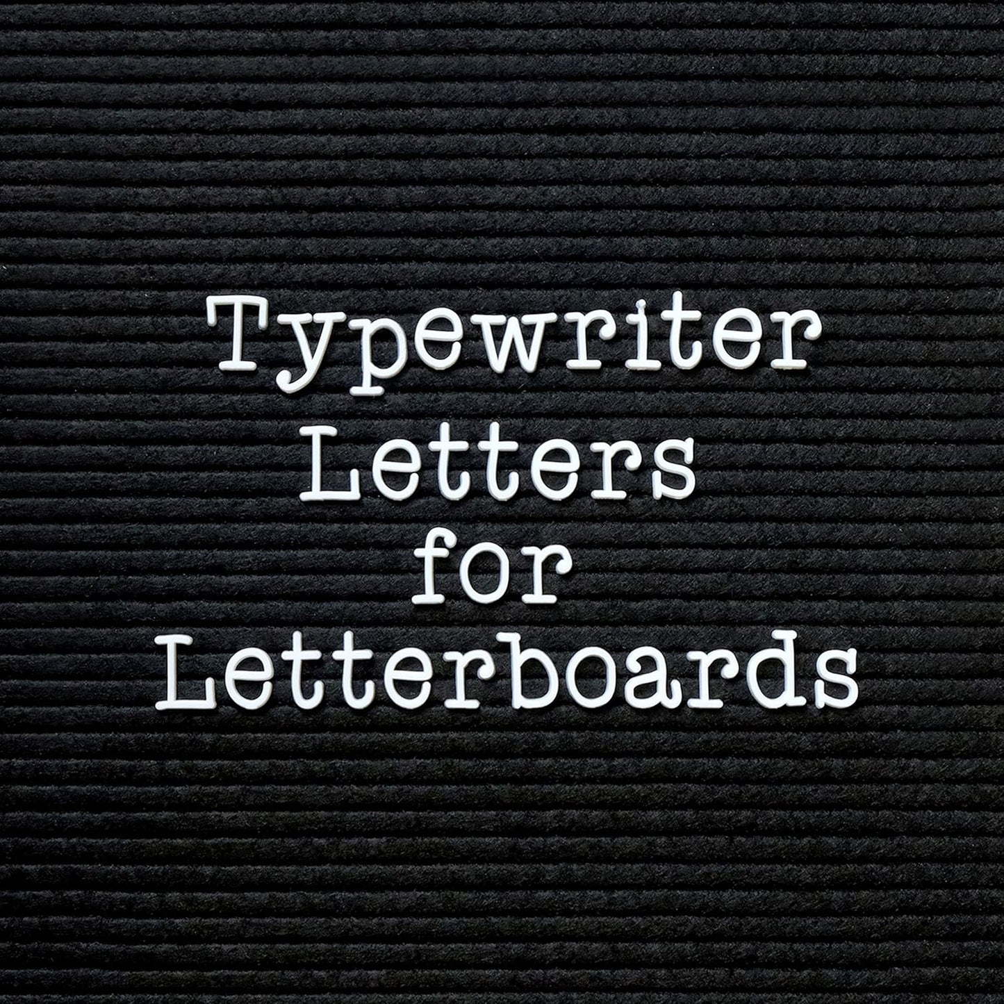 Skinny Felt Board Letters Only Set NO BOARD INCLUDED, Rae Inspired Font Farmhouse Decor Accessory, 2 Inch White Plastic Letters Numbers Symbols For Changeable Felt Letter Board Message Bulletin