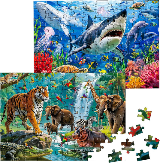 Sitodier Nativity Scene Puzzles for Kids Age 3-5 and 4-6, 48pcs Nativity Large Floor Jigsaw Puzzle Educational Toys Easter Birthday Gift for Toddlers Boys Girls Ages 3 4 5 6 Years Old
