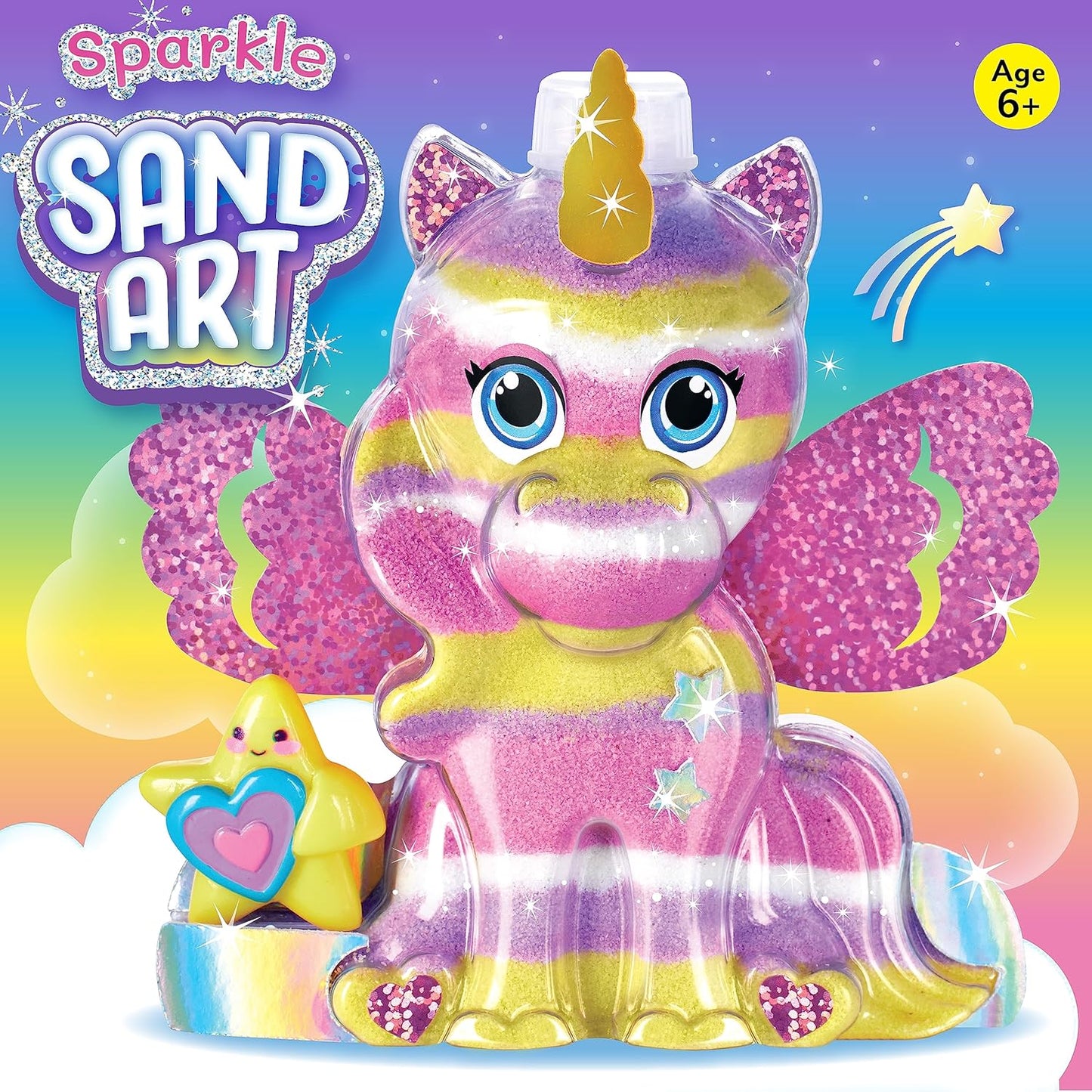 Creativity for Kids Sand Art Kit for Kids: Dragon - Arts and Crafts for Kids, Small Spring Crafts (Ages 6+)