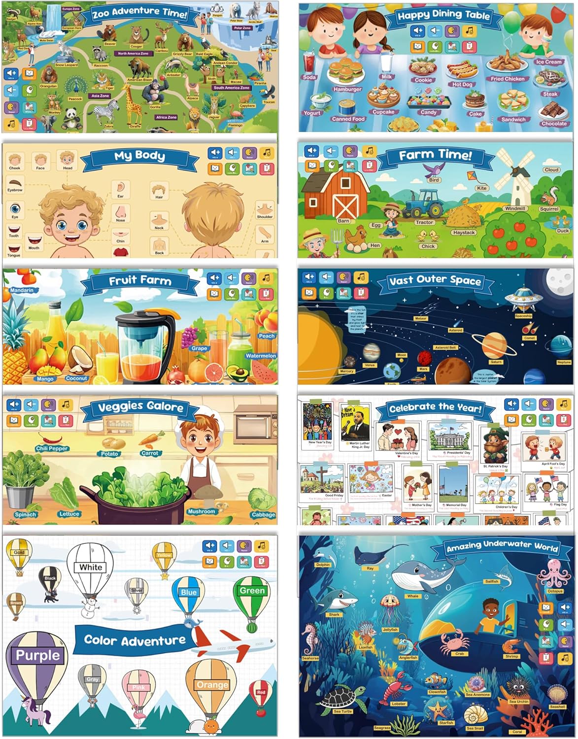 Phonics Learning Toy for Preschoolers – Phonics Flash Cards with Talking Pen, Speech Therapy & Autism Sensory Toy, Learn to Read Educational Gift for Boys & Girls,Kindergarten Learning Activities