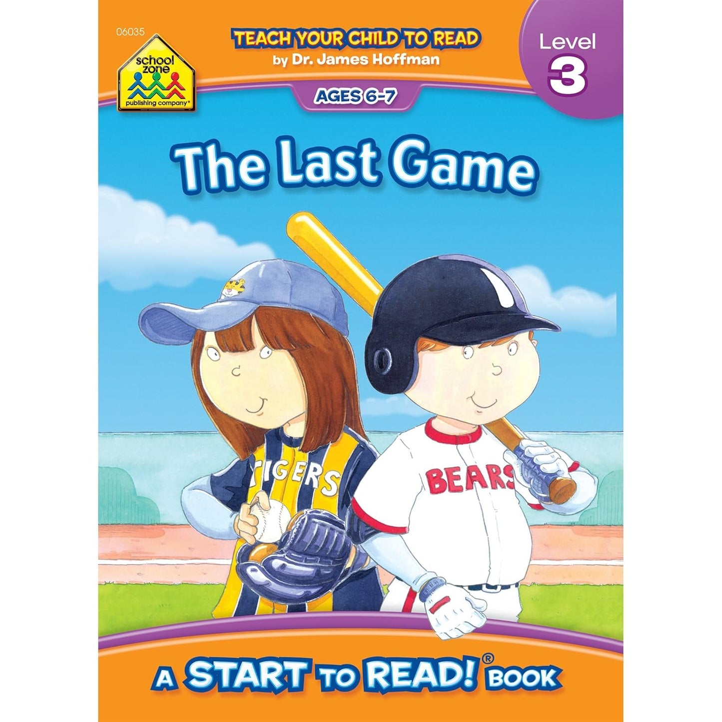 School Zone The Last Game, Start to Read! Book Level 3: Ages 6 to 7, Rhyming, Early Reading, Vocabulary, Sentence Structure, Picture Clues, and More (Start to Read! Book Series)