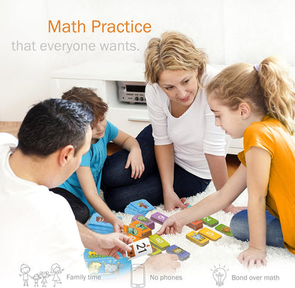 Monster Sock Factory Multiplication and Division Game - Fun Math Board Game for 6-10 Year Olds, Easy to Play STEM Toy for Kids at Home, Learning Gift for Girls & Boys, Grade 1 and Up
